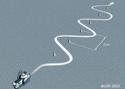 snelle slalom